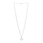 Gucci Sterling Silver Britt Necklace