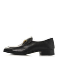 Gucci Goatskin Mens Horsebit Loafers 8.5 Black