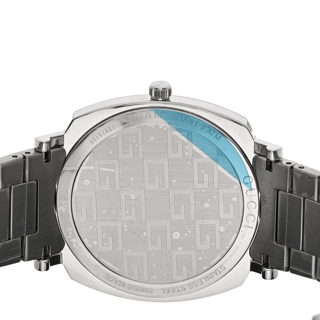 Gucci Stainless Steel 38mm Grip Quartz Watch