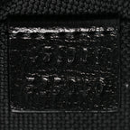 Gucci GG Supreme Monogram Large Four Wheel Suitcase Black Grey