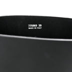 Balenciaga Rubber Bulldozer Rain Boots 39 Black