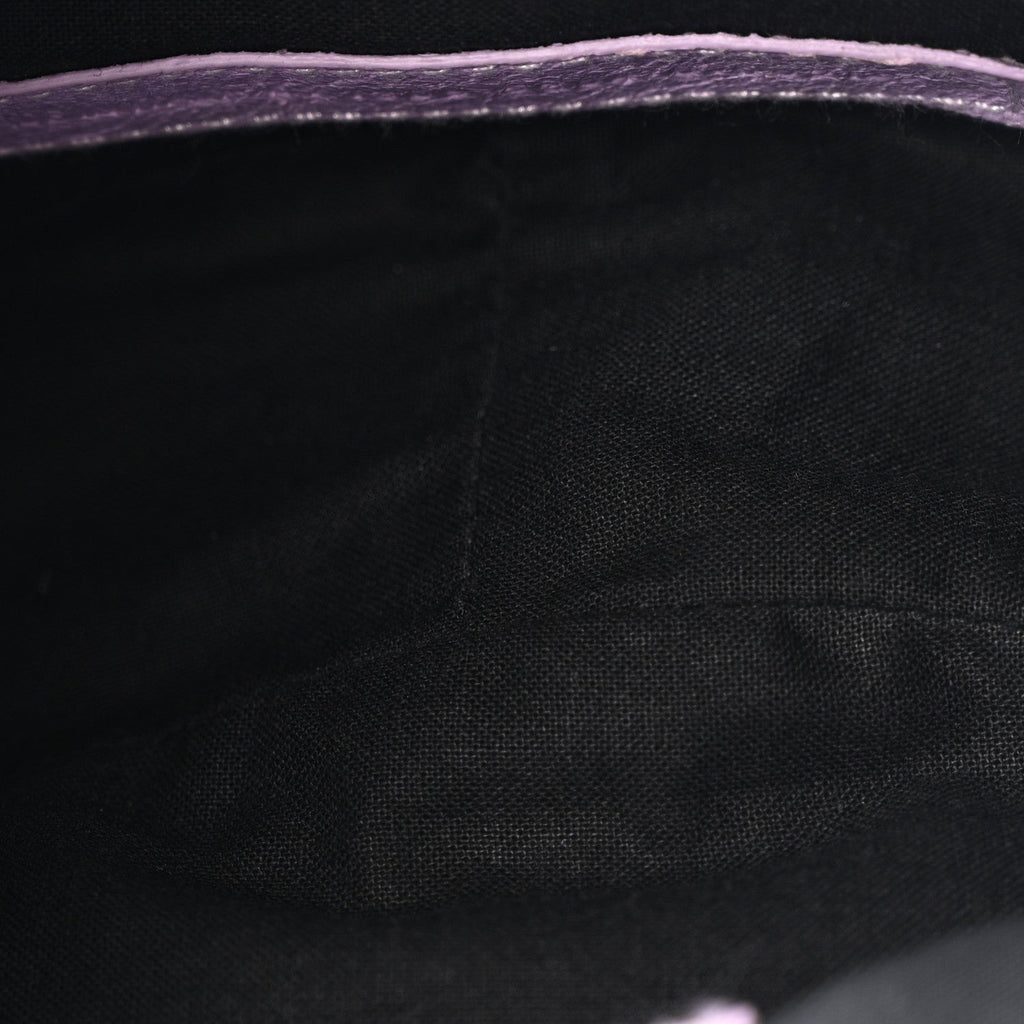 Balenciaga Agneau Arena Le Cagole Shoulder Bag XS Lilac