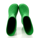 Balenciaga X CROCS Rubber Womens Rain Boots 37 Grass Green