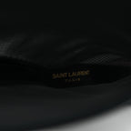 Saint Laurent Mesh Oxails Knee High Boots 40 Black