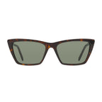 Saint Laurent Sunglasses Cat Eye Full Rim, Black Frame and Black Lens SL737MICATHIN001