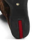Prada Suede Boots 36.5 Brown