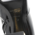 Saint Laurent Vitello Marilyn Auteuil 105 Ankle Zip Boots 40 Black