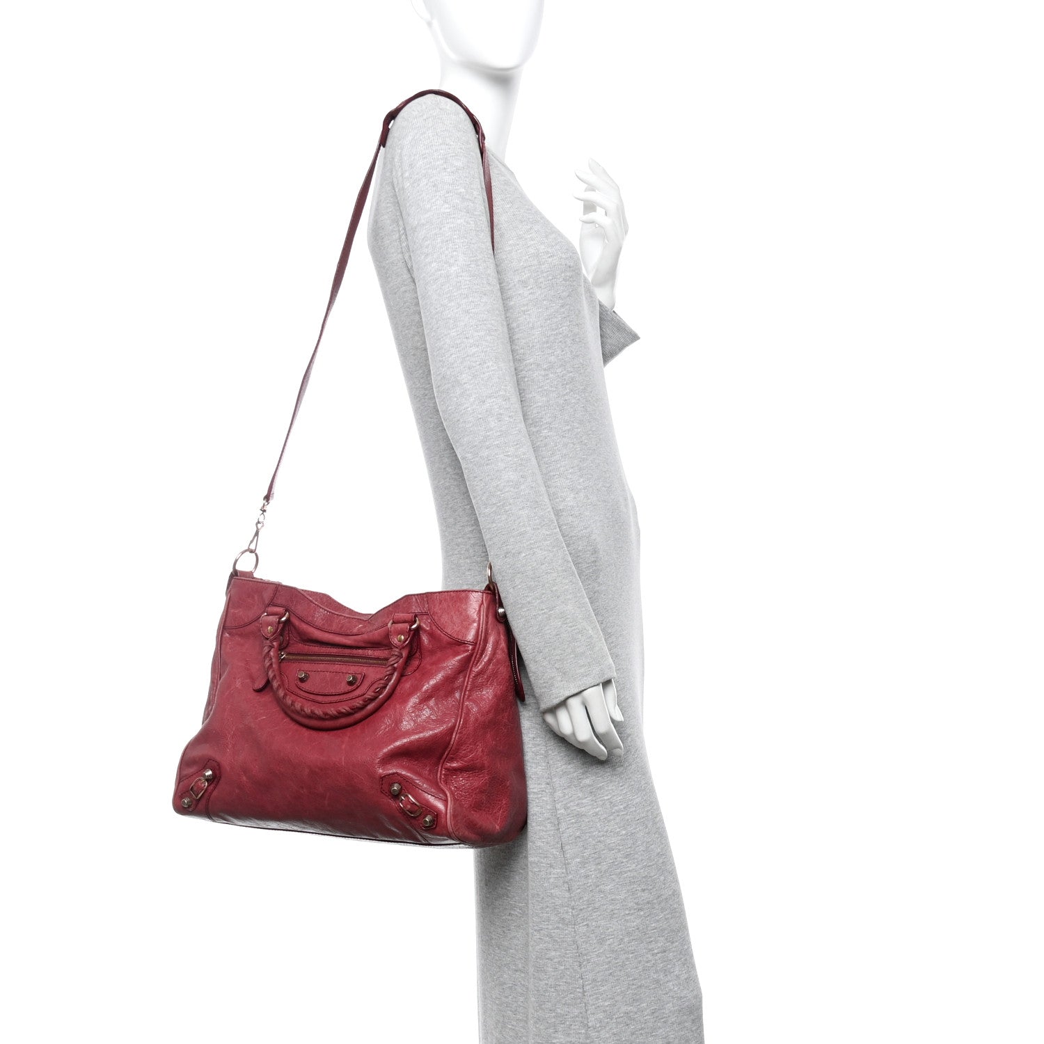 Balenciaga Agneau Giant 12 Rose Gold Hardware Velo Cassis
