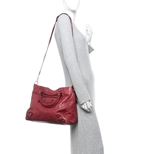 Balenciaga Agneau Giant 12 Rose Gold Hardware Velo Cassis