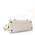 Balenciaga Agneau Arena Small Neo Cagole City Handbag Optic White