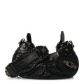 Balenciaga Agneau Arena Le Cagole Shoulder Bag XS Black