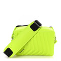 Balenciaga Grained Calfskin Embossed Car Camera Bag Yellow Fluo Black