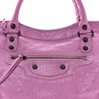 Balenciaga Agneau Classic Hardware City Rose Berlingot