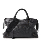Balenciaga Agneau Classic Hardware City Bleu Roi