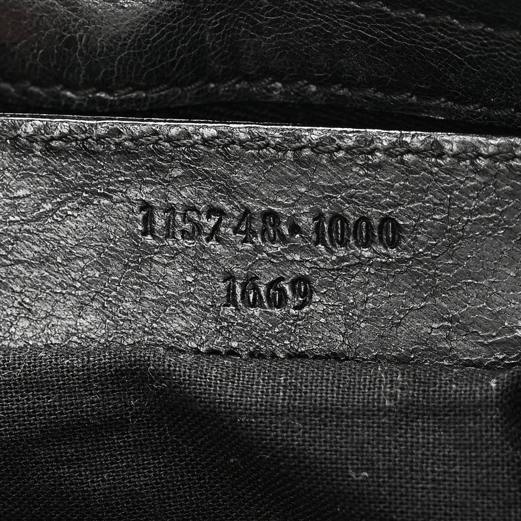 Balenciaga Agneau Classic Hardware City Black