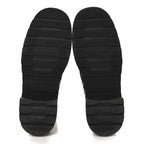Chanel Shiny Calfskin Quilted Lace Up Combat Boots 39 Black
