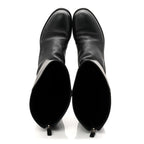 Gucci Microguccissima Knee High Riding Boots 40.5 Black
