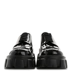 Prada Monolith 55mm Derby Loafers 8 Black
