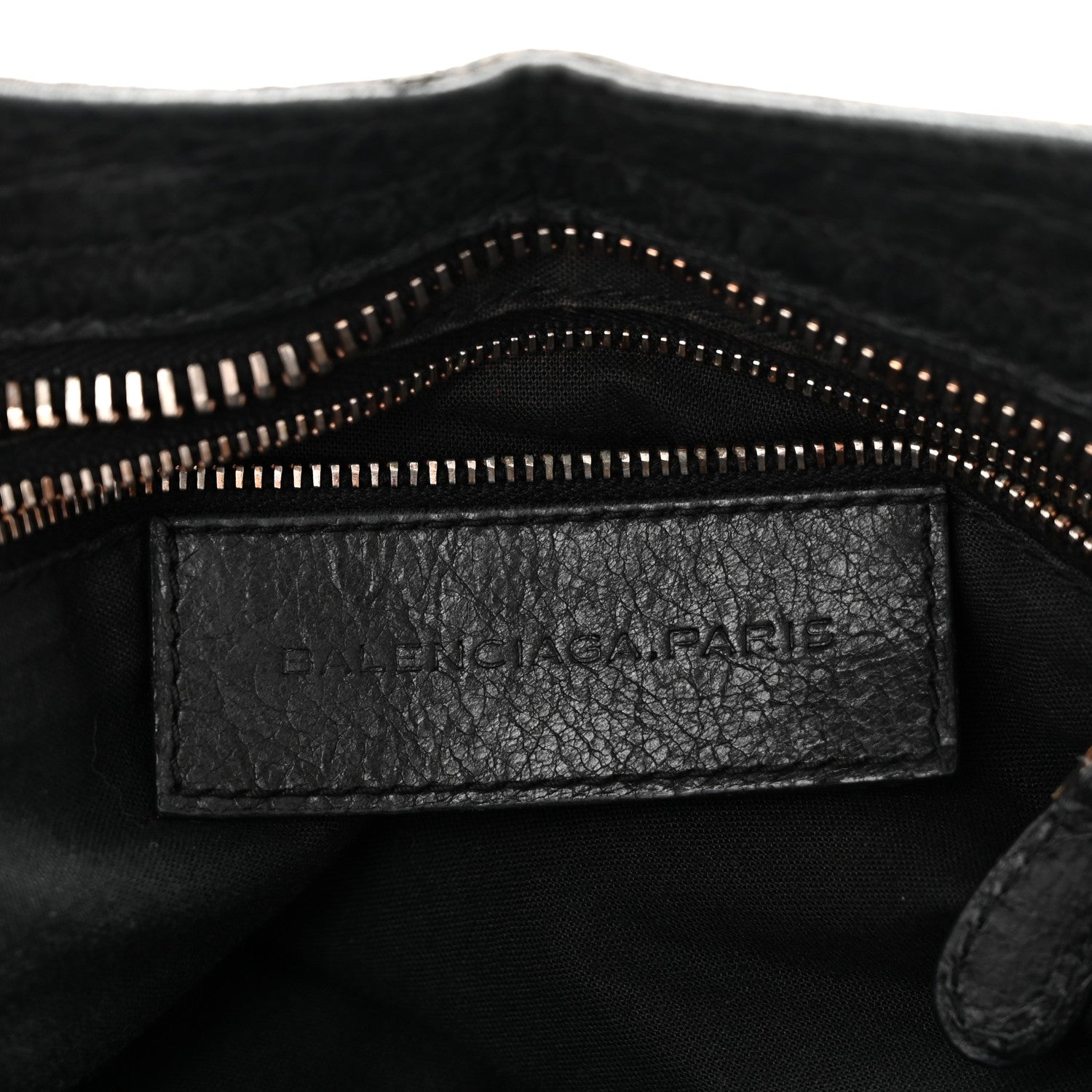 Balenciaga Agneau Giant 21 Rose Gold Hardware City Black