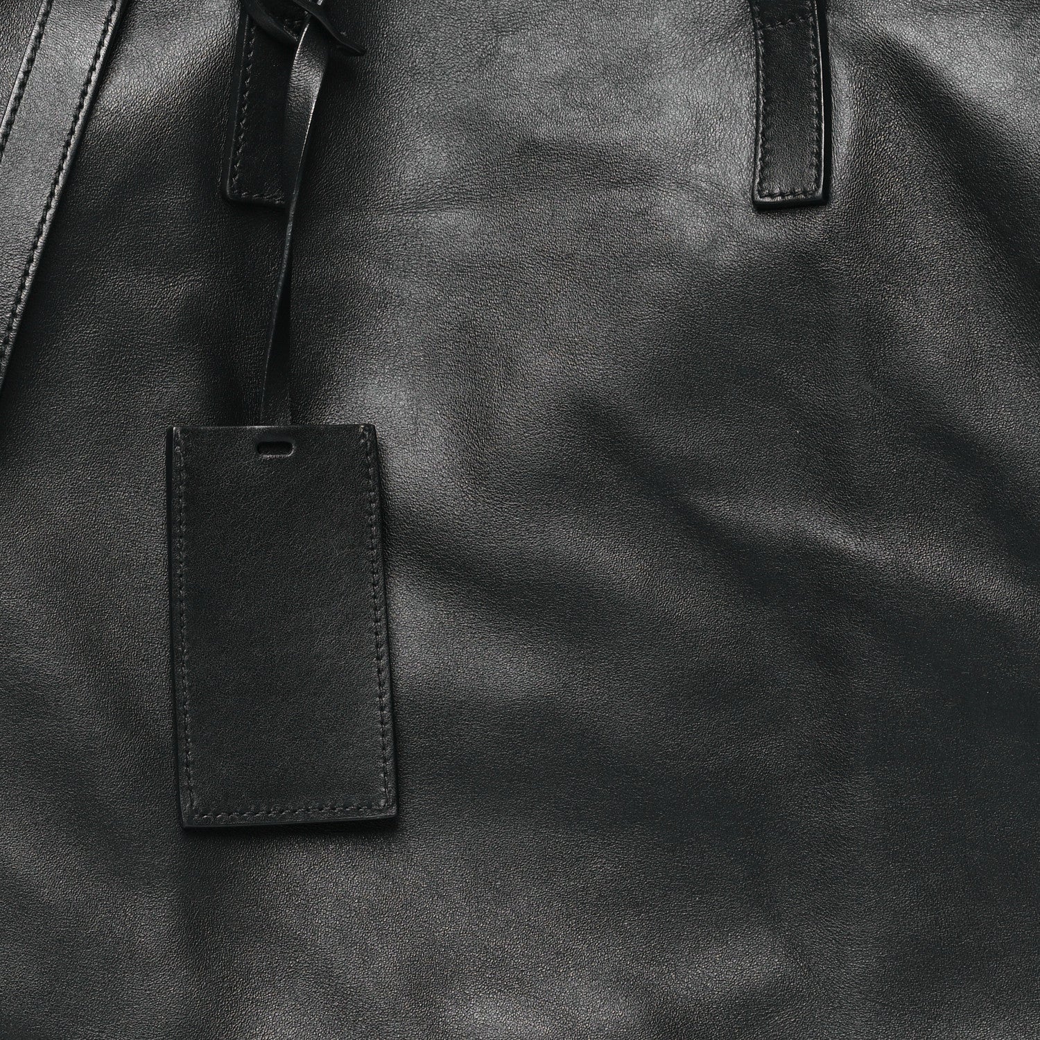 Prada Soft Calfskin Tote Black