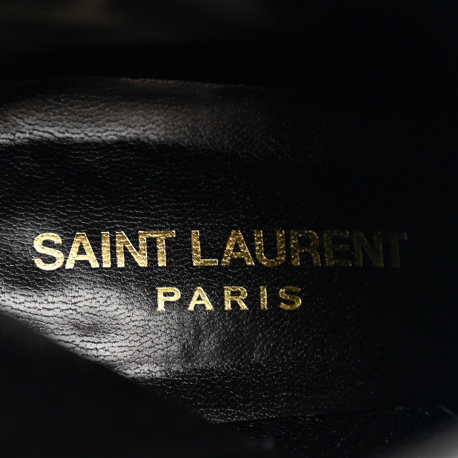 Saint Laurent Nappa Vendome Loulou Ankle Zip Boot 36.5 Black