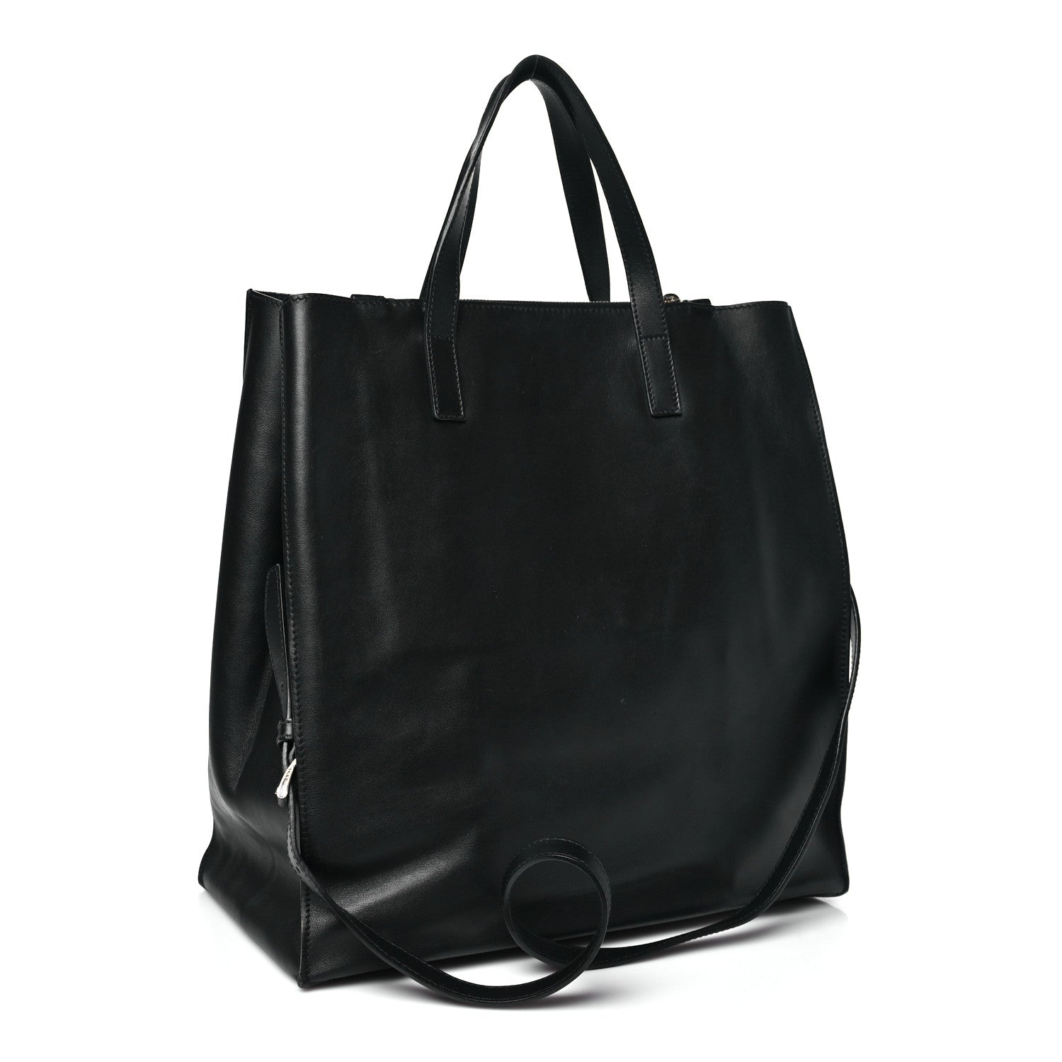 Prada Soft Calfskin Tote Black