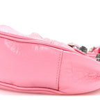 Balenciaga Agneau Arena Le Cagole Shoulder Bag XS Candy Pink