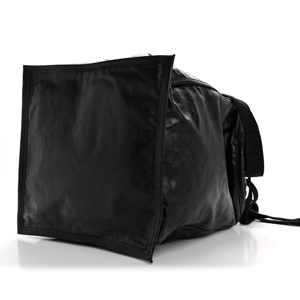 Balenciaga Calfskin Medium Cargo Tote  Black
