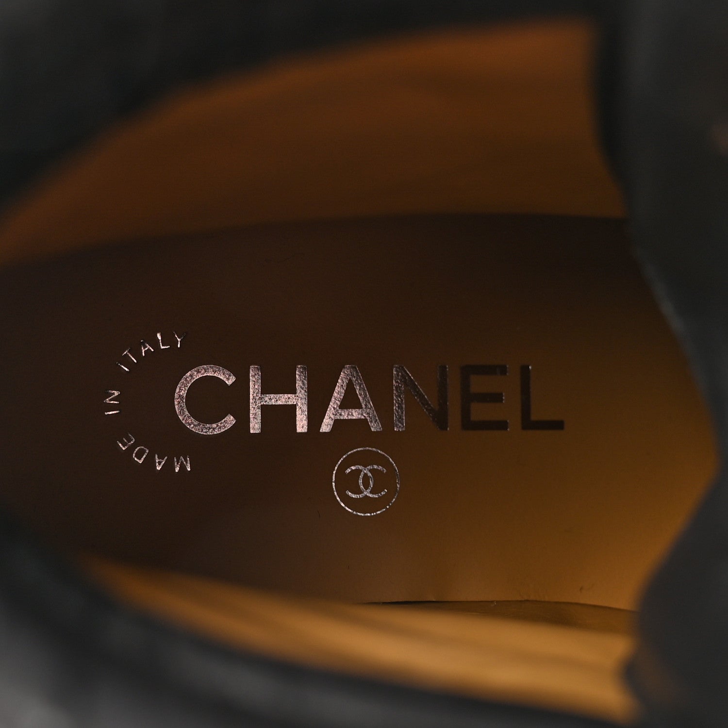Chanel Lambskin Quilted Lace Up Boots 35.5 Grey