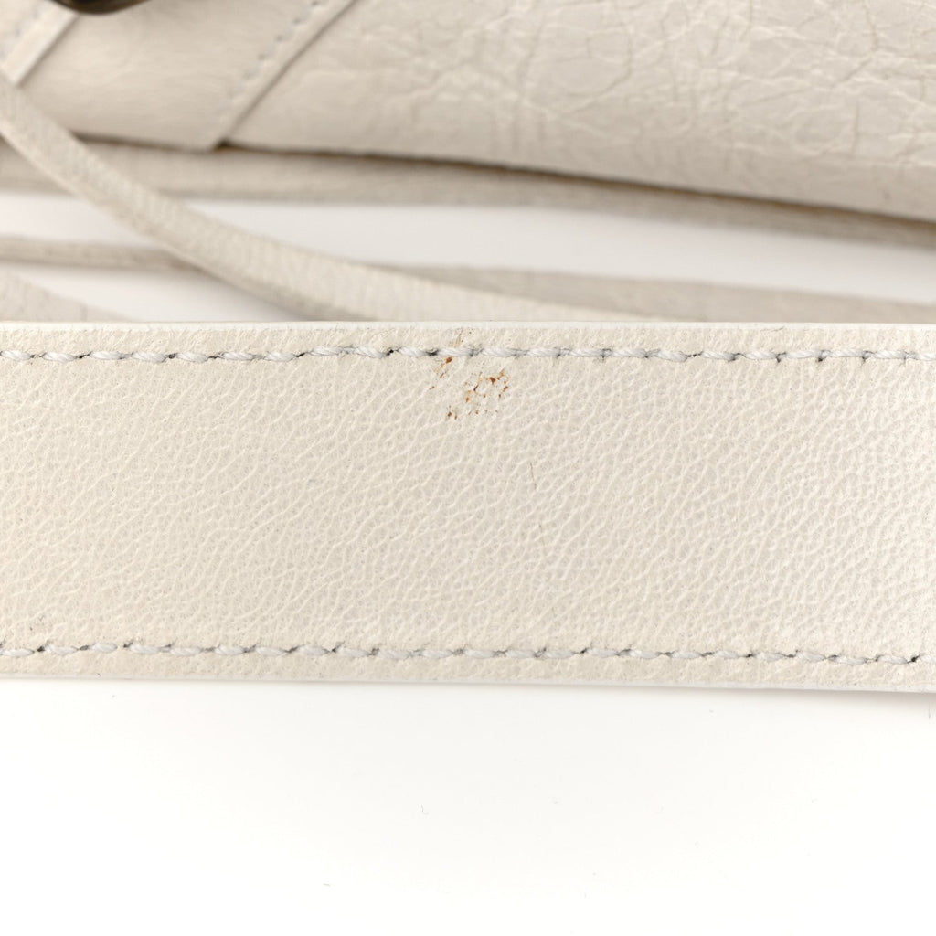 Balenciaga Agneau Classic Hardware Twiggy White