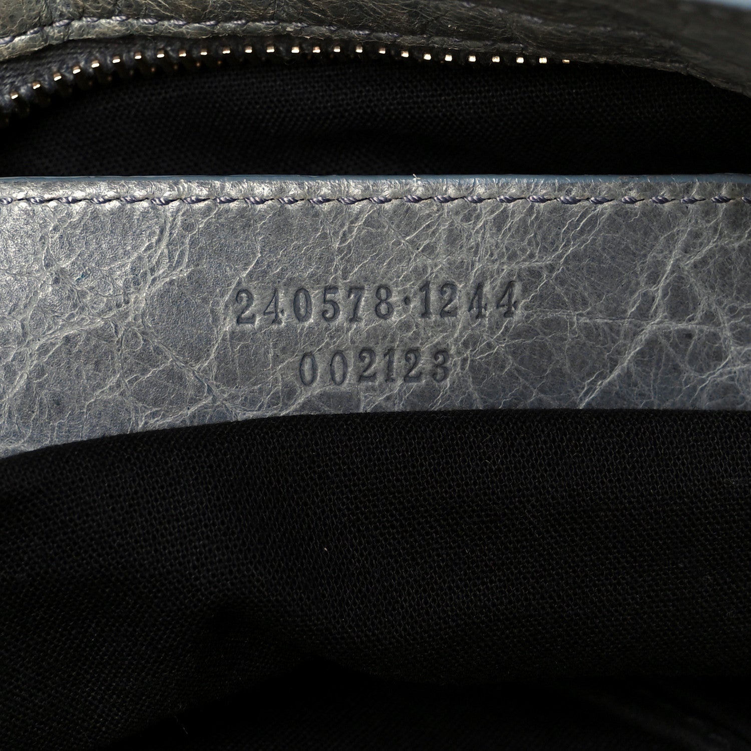 Balenciaga Agneau Giant 12 Rose Gold Hardware Town Ardoise