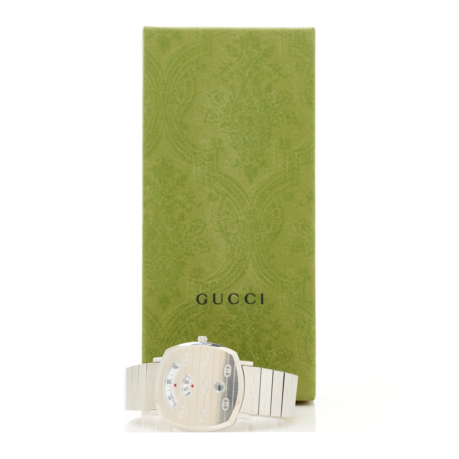 Gucci Stainless Steel 38mm Grip Quartz Watch