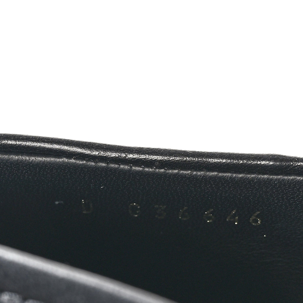 Chanel Lambskin Quilted CC Turnlock Loafers 35.5 Black