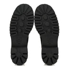 Chanel Calfskin Cap Toe CC Short Boots 39.5 Black