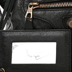Balenciaga Agneau Giant 21 Rose Gold Hardware City Black