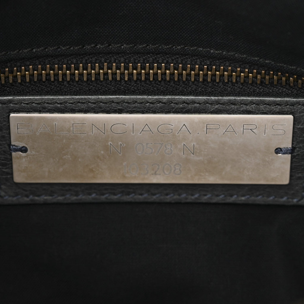 Balenciaga Agneau Classic Hardware First Anthracite