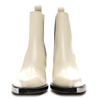 Bottega Veneta Brushed Calfskin Kyoto Mid-Calf Boots 37 Wax