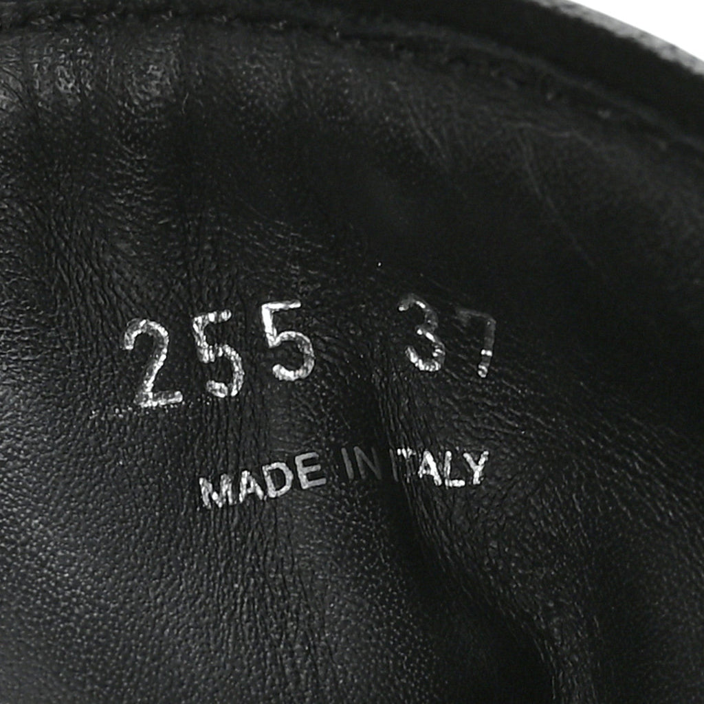Prada Spazzolato Rois Nylon Metal Triangle Logo Monolith Pouch Pocket 55mm Boots 37 Black