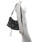 Balenciaga Agneau Arena Storico Classic Hardware Medium Le City Black