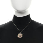 Chanel Lambskin Chain CC Necklace Gold