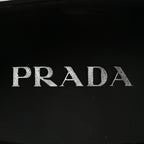 Prada Spazzolato Loafers 38 Black