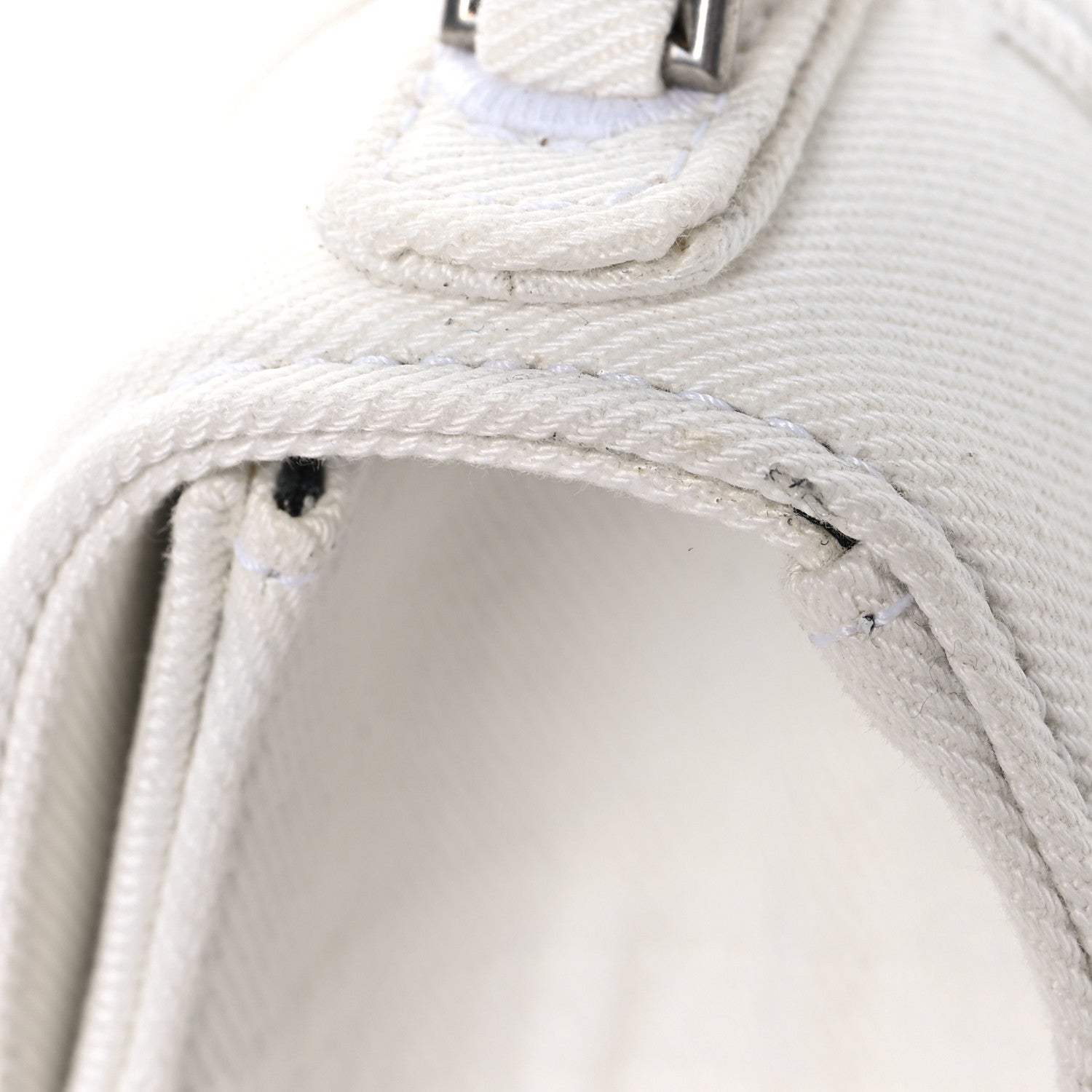 Balenciaga Denim Patchwork Small Hourglass Top Handle Bag White