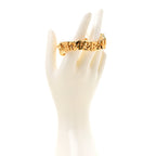 Balenciaga Metal Logo Chain Bracelet M Gold