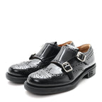 Miu Miu X CHURCH'S Shiny Calfskin Double Monk Loafer 36.5 Black