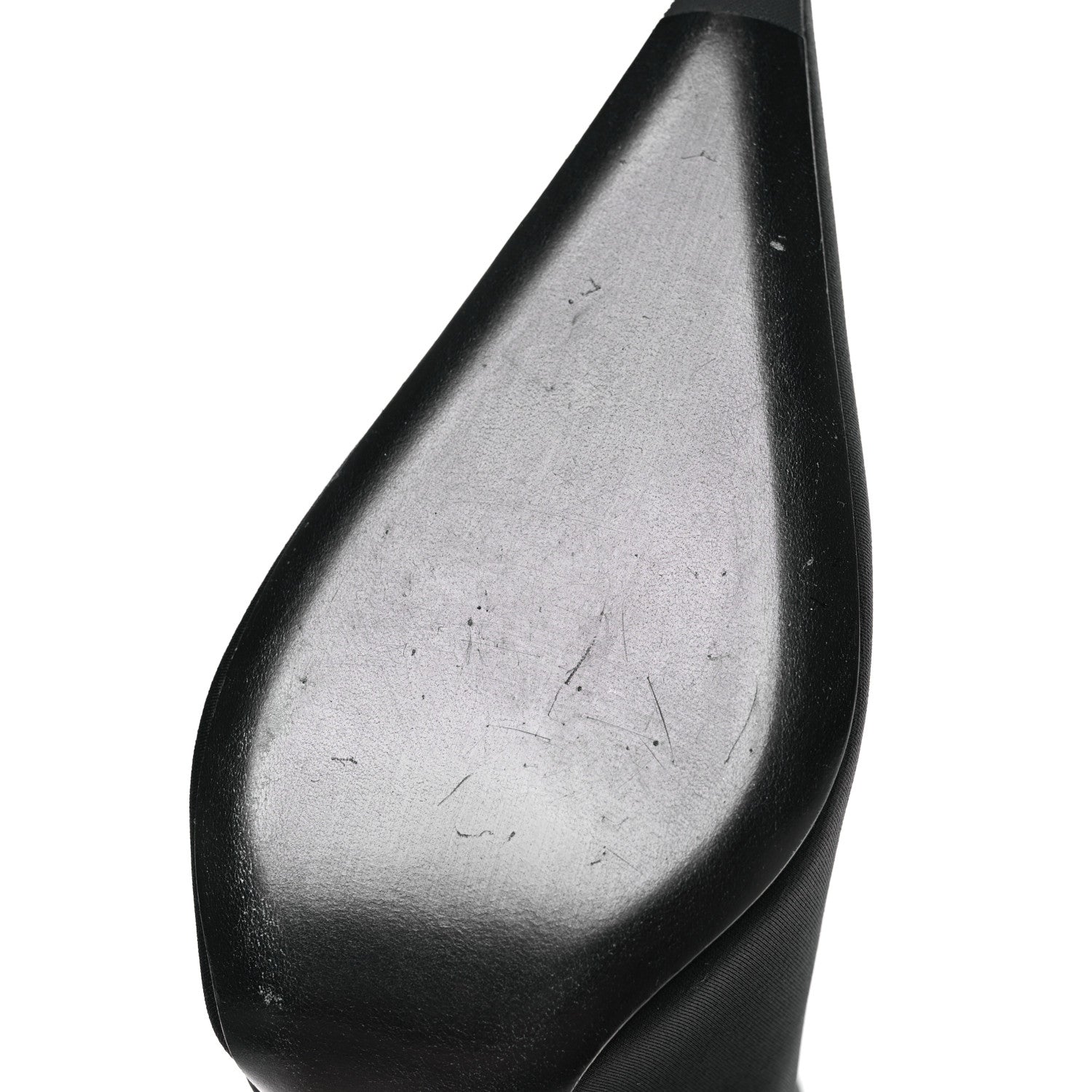 Balenciaga Spandex Pointed Toe Knife 110MM Thigh High Boots 39 Black
