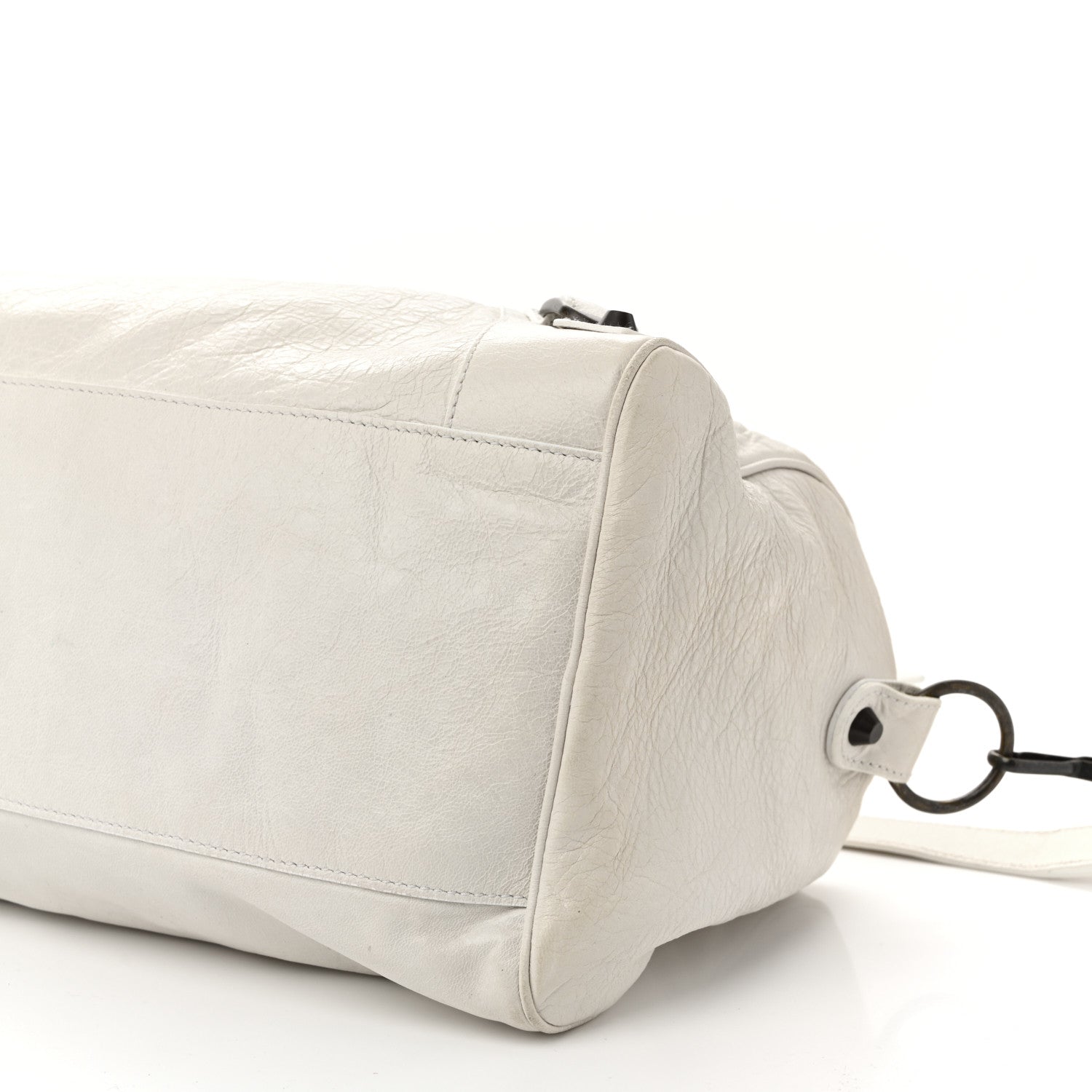 Balenciaga Agneau Classic Hardware Twiggy White