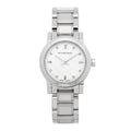 Burberry Stainless Steel Diamond 27mm Heritage Quartz Watch BU9213