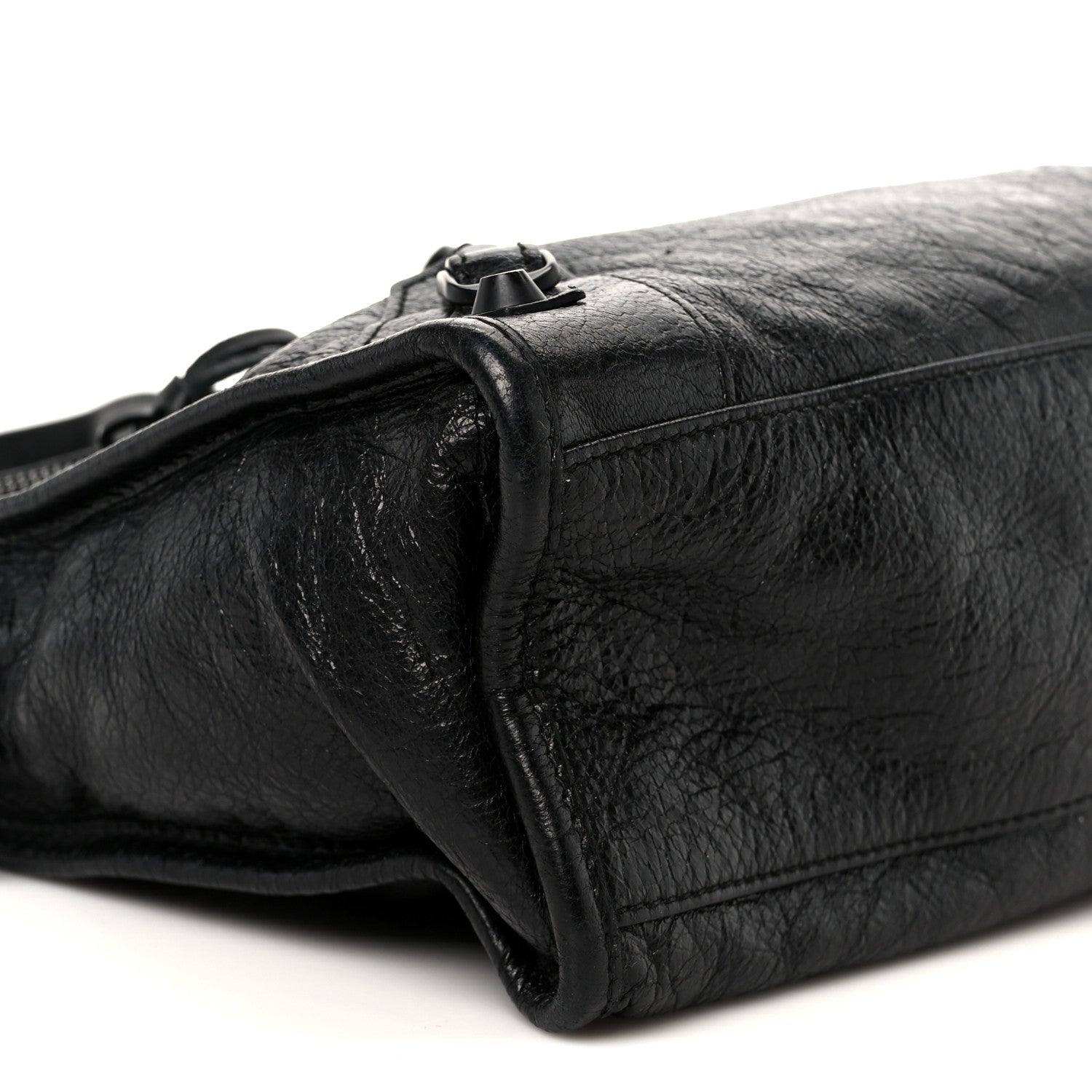 Balenciaga Agneau Arena Classic Black Hardware S City Black
