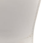Balenciaga Calfskin Crocodile Embossed Small Hourglass Top Handle Bag White