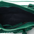 Balenciaga Agneau Classic Hardware Mini City Green